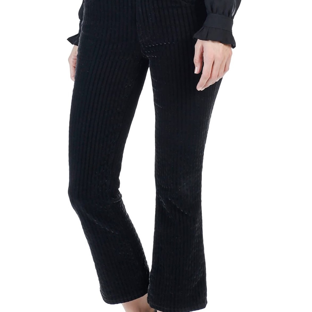 ❣️SOLD❣️ PAIGE Colette High Waist Crop Velvet Pant